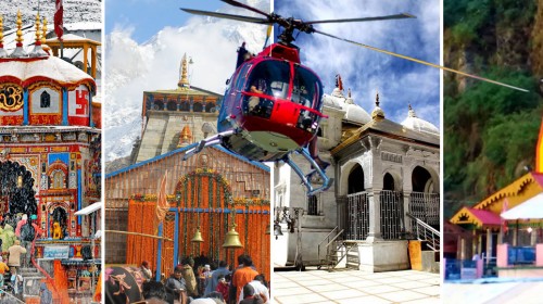 3 Days Char Dham Helicopter Tour from Dehradun